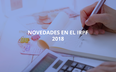 Novedades en el IRPF 2018